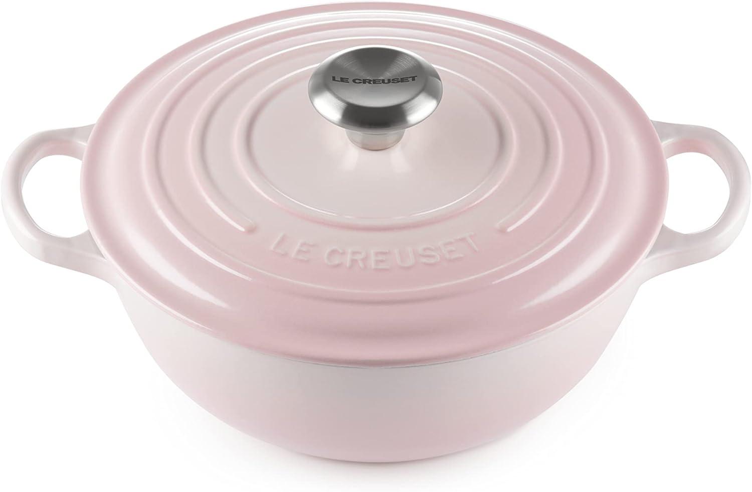 Le Creuset Signature La Marmite 24 cm Shell Pink - 20 bis 24 cm Bild 1