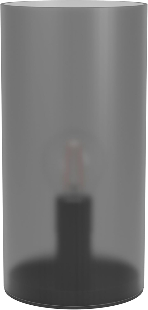 Eglo Tischleuchte Geo grau 20 x 10 cm E14 Bild 1