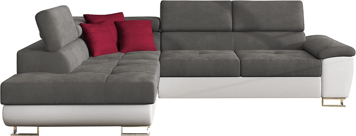 Ecksofa Cotere (Soft 017 + Uttario Velvet 2971 + Kronos 02, Seite: Links) Bild 1