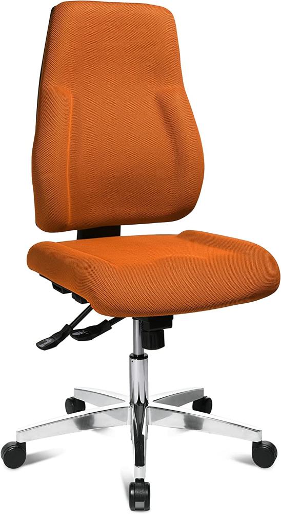 Topstar P91 Bürodrehstuhl, Stoff, Orange, 68 x 48 x 111 cm Bild 1