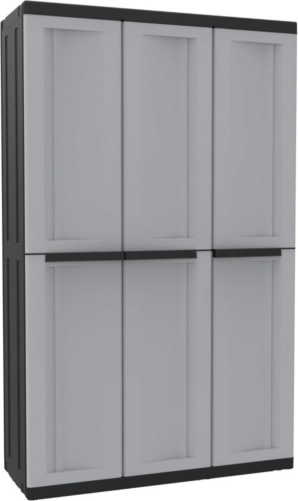 Kreher Mehrzweckschrank Dreitüriger Kunststoffschrank 'C-Twist' (Modell wählbar) Bild 1