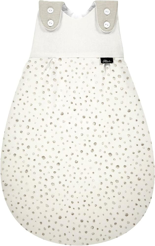 Alvi Baby-Mäxchen Außensack Regular Cotton Aqua Dot 56/62 Bild 1