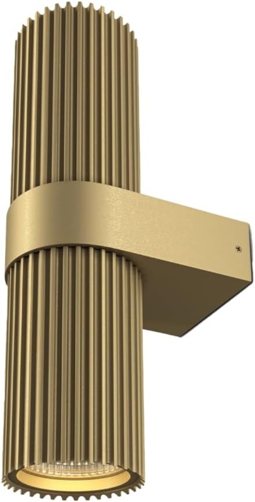 Maytoni Wandleuchte Dynamics, Mattes Gold, 2 flg, 50 W, 10,6 x 6 x 23 cm (LxBxH) Bild 1