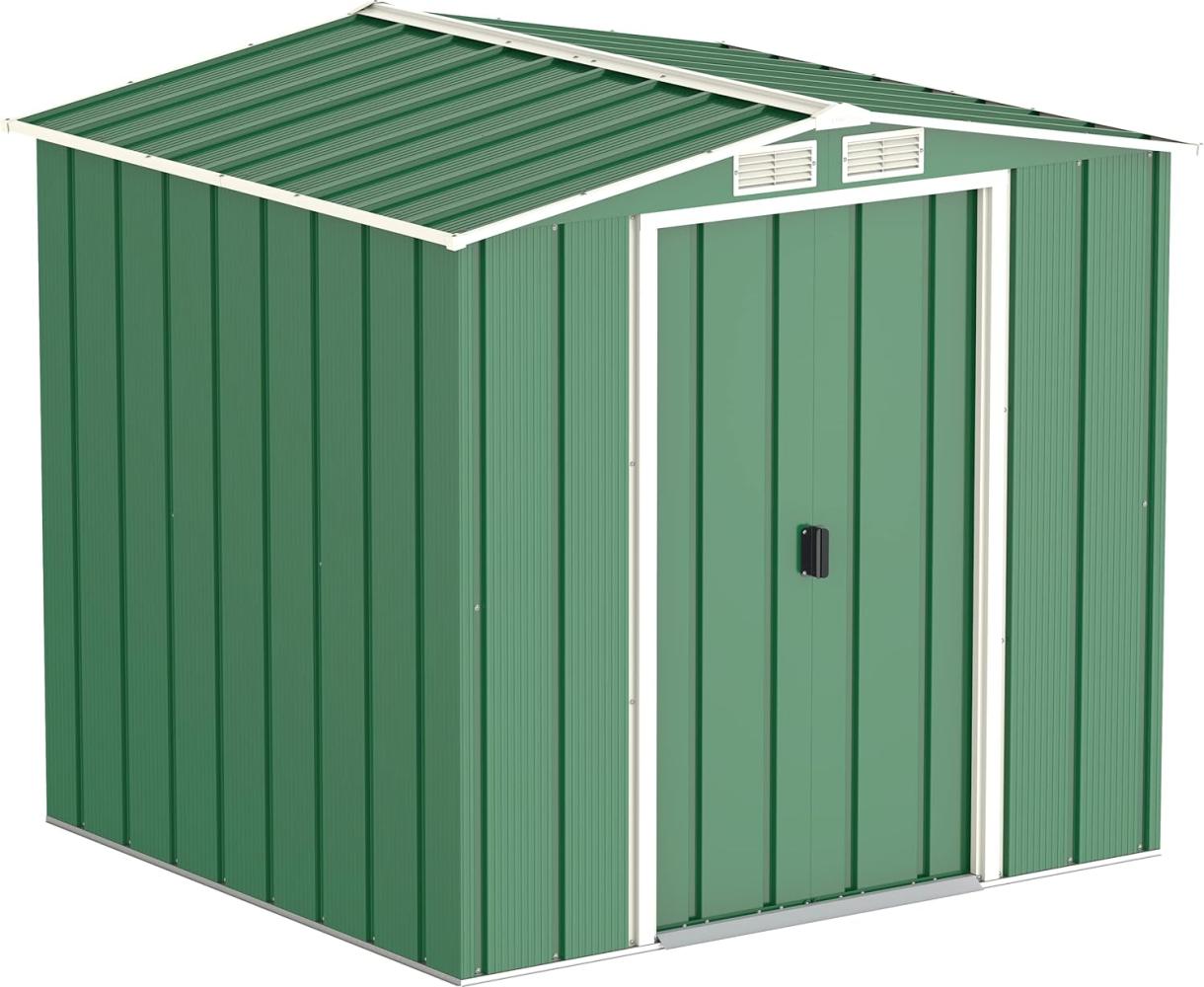 Duramax Metallgerätehaus ECO 6x6 ca. 202 x 182,1 x 180,5 cm Bild 1