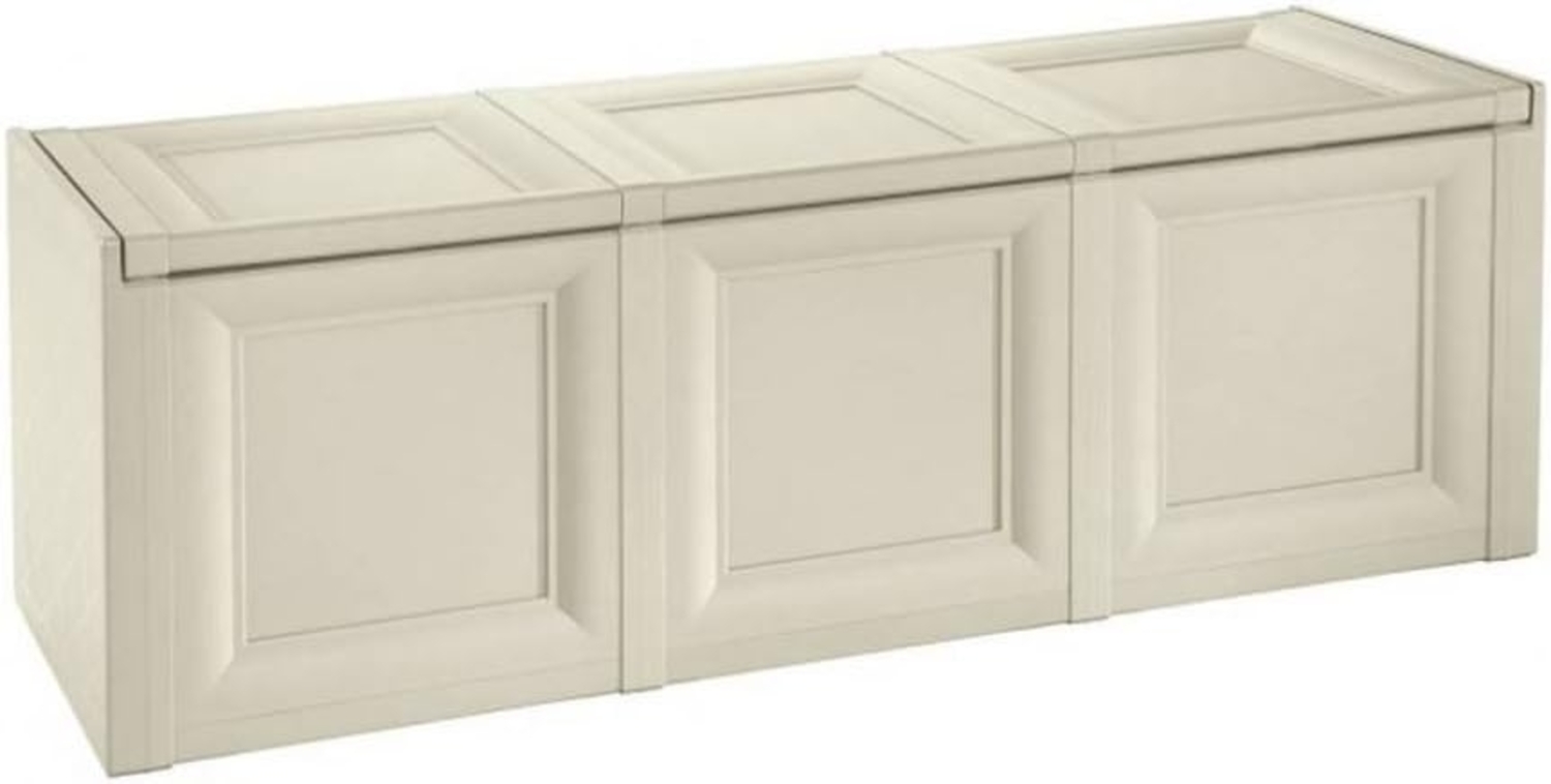 Tontarelli 8086013210 Omnimodus Aufbewahrungsbox, 125,5 x 40 x 44 cm, cremefarben Bild 1