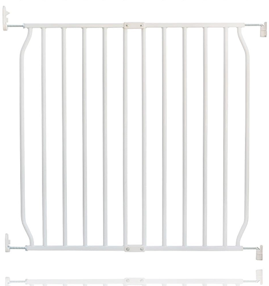 Safetots Eco Schraubbefestigung Babygitter, Weiß, 70cm - 80cm, Treppengitter für Kleinkinder und Babys, Schraubbefestigung-Sicherheitssperre, Einfache Installation des Sicherheitsgitters. Bild 1
