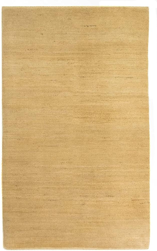 Morgenland Wollteppich - 126 x 78 cm - Beige Bild 1