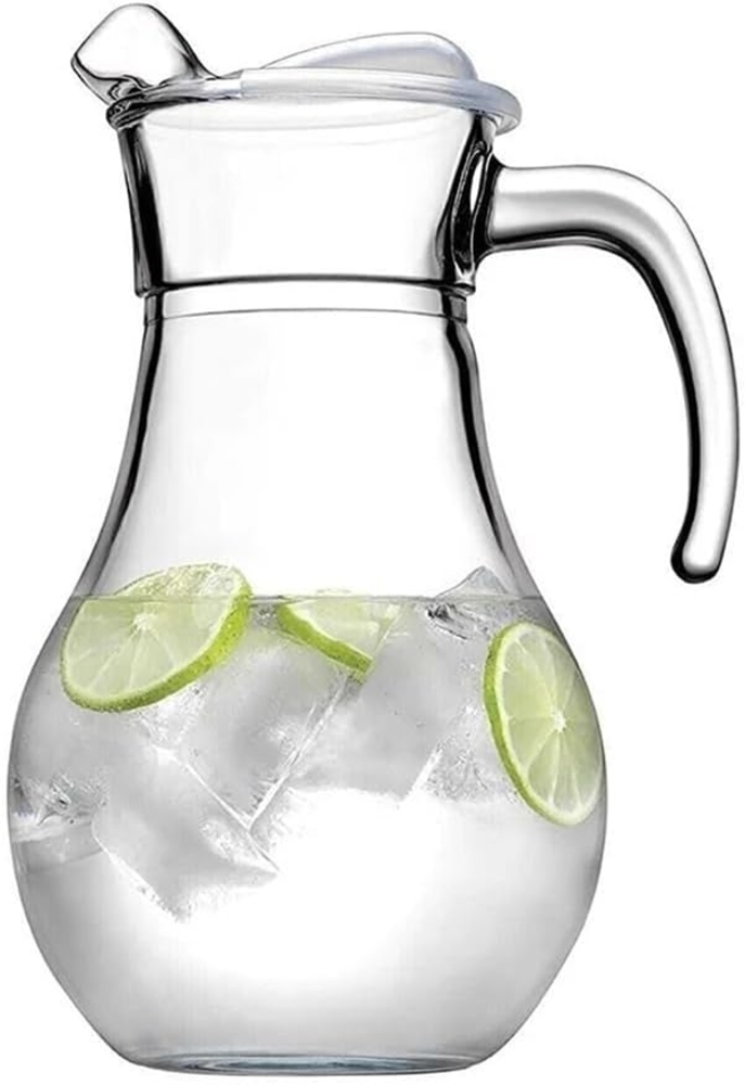 Glaskrug Bistro mit Deckel 1,8L Bild 1