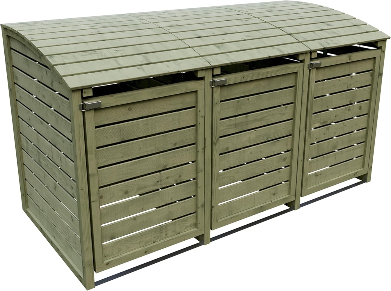 Tetzner & Jentzsch Mülltonnenbox HENRI Mülltonnenabtrennung 3-fach Bild 1