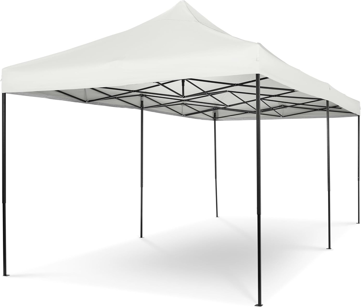 All Seasons Gazebos 3x6 m vollständig wasserdichtes Faltpavillon - Weiß Bild 1