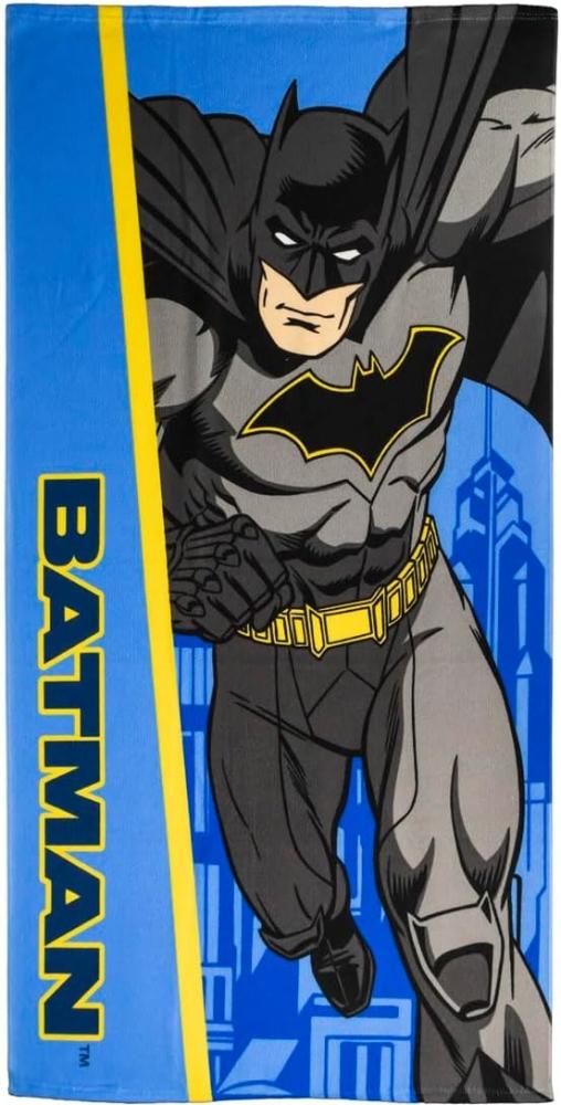 Strandtuch Kinder Jungen Batman Badetuch 70x140 cm Urlaub Must Haves Bild 1