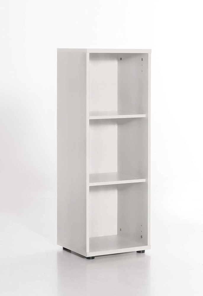 Möbelpartner Regal Lola 701354 lichtgrau, 39,3 x 34,5 x 110,9 cm Bild 1