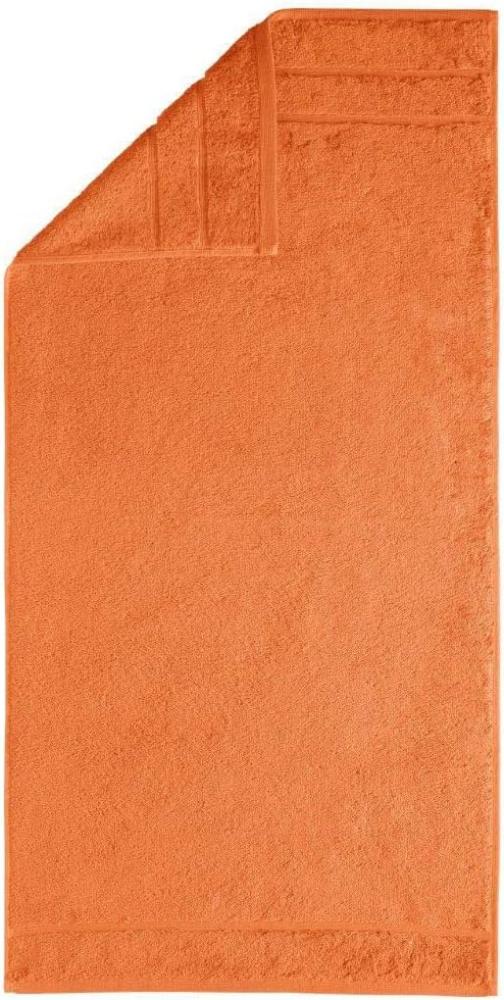 Prestige Seiftuch Waschtuch 30x30cm orange 600 g/m² Supima Baumwolle Bild 1