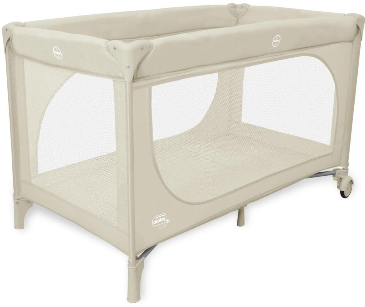 Asalvo Esencial – Kinder-Reisebett blau Bild 1