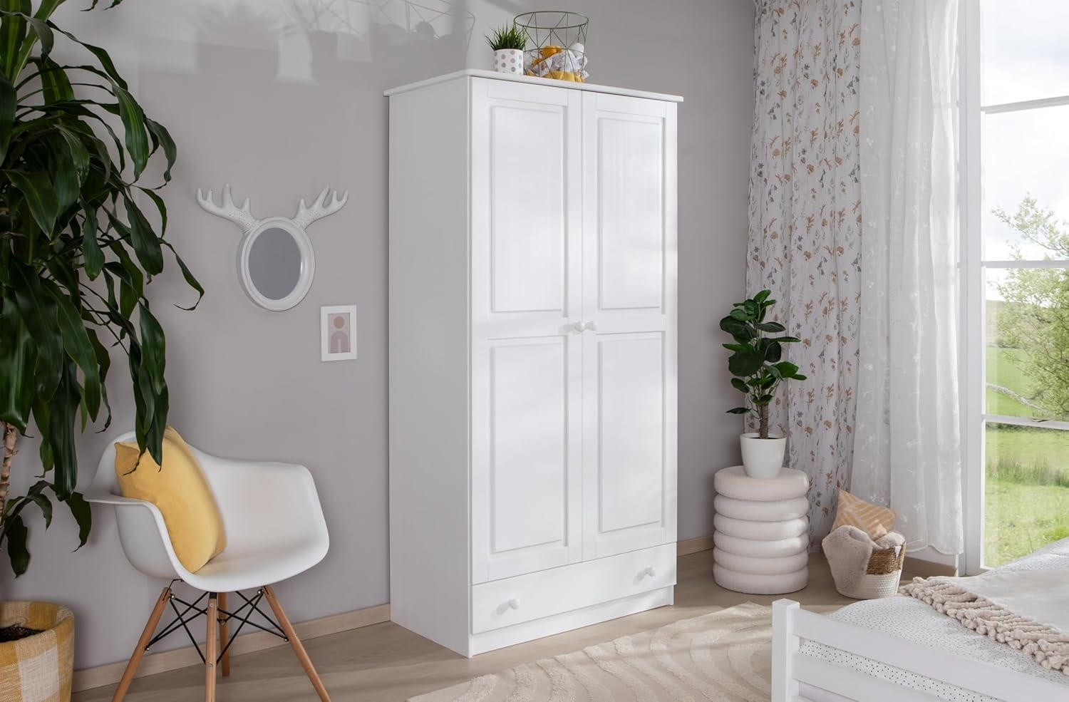 Kleiderschrank "Moritz" 2-türig Kiefer Bild 1