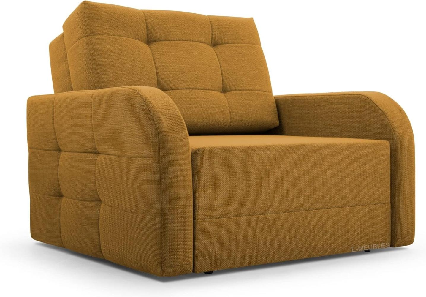 MOEBLO Kindersofa Porto 80, Schlafsessel Sofa Sessel Jugendsofa Schlafsofa 1-Sitzer Gästebett, mit Schlaffunktion, mit Bettkasten Bild 1