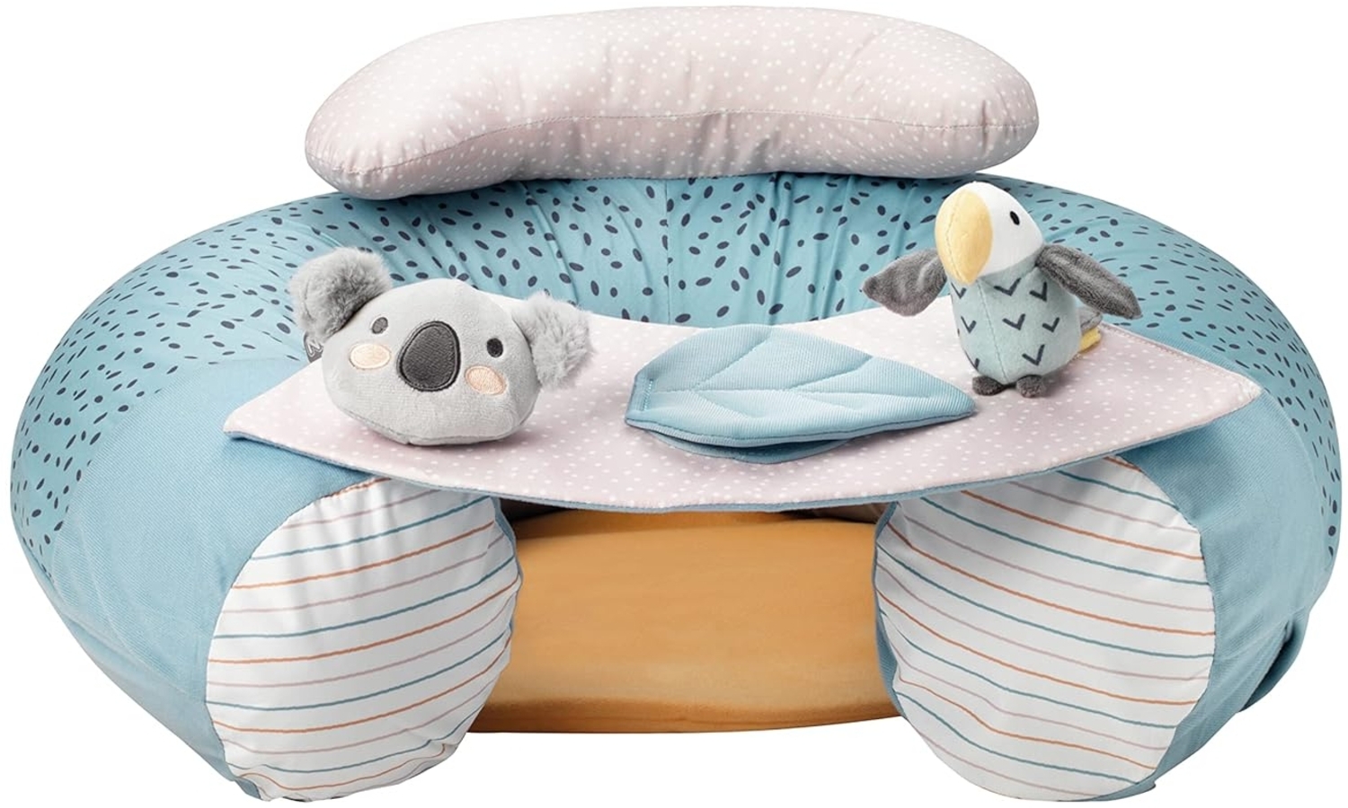 Nuby Kinderhocker Pinguin, mit praktischem Tablett und Spielzeug Bild 1
