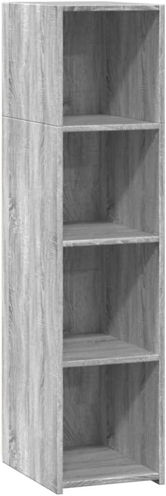 Highboard Grau Sonoma 30x41x124 cm Holzwerkstoff 846381 Bild 1