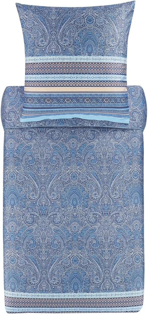 Bassetti Mako-Satin Bettwäsche Maser B1 | 155x220 cm + 80x80 cm Bild 1
