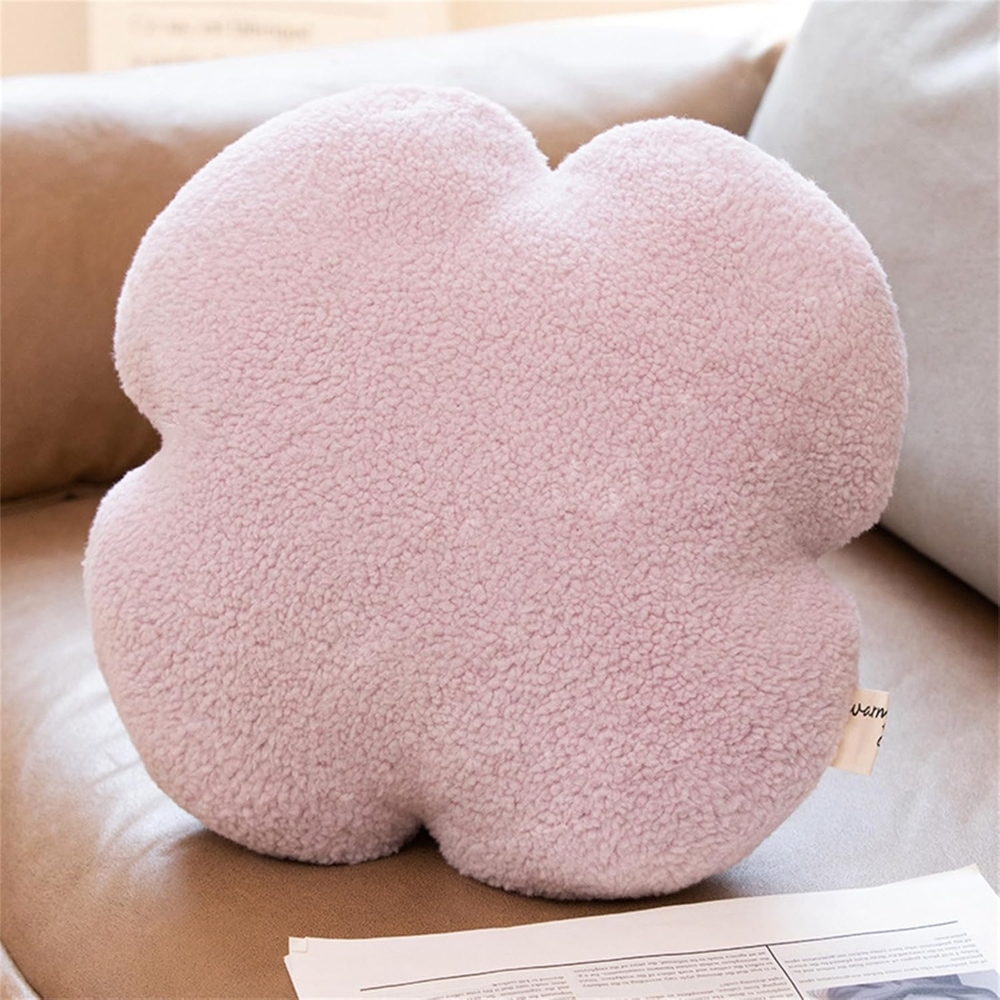 Herzkissen, Herz Kissen Kinderzimmer Decor, Kuschelkissen Kinder Herzform Dekokissen Kopfkissen Kissen Zierkissen für Wohnzimmer Sofa Kind Schlafzimmer Bett (Lila,40 cm) Bild 1