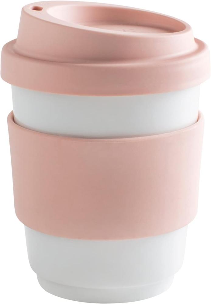 KAHLA fillit To Go Becher 0,27 l Banderole pastel rose Bild 1