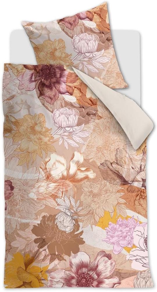 Beddinhouse Mako-Satin Bettwäsche Floraison Multi 135X200 135x200 cm + 1 x 80 x 80 cm 1 Bettbezug, 1 Kissenbezug Multi Bild 1