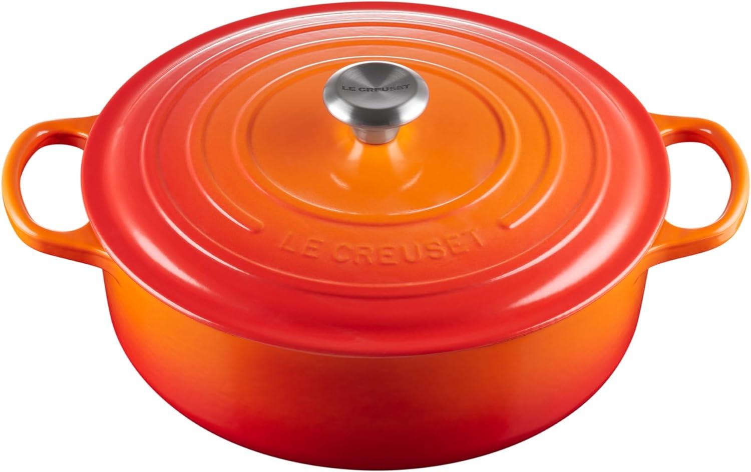 Le Creuset Signature Gourmet-Bräter 30 cm Ofenrot - 29 bis 32 cm - Orange Bild 1