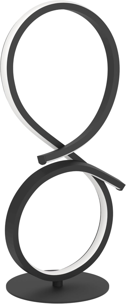 Eglo LED Tischleuchte Serpins schwarz 40,5 x 15 x 20,5 cm Bild 1
