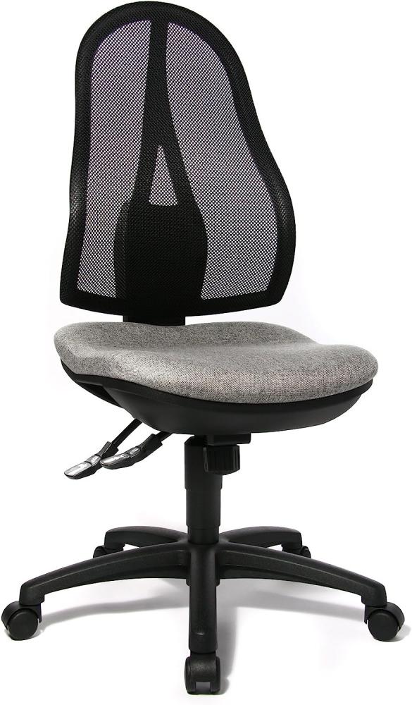 Topstar OP200G23 Open Point SY, Bürostuhl, Schreibtischstuhl, ergonomisch, Bezug hellgrau Bild 1