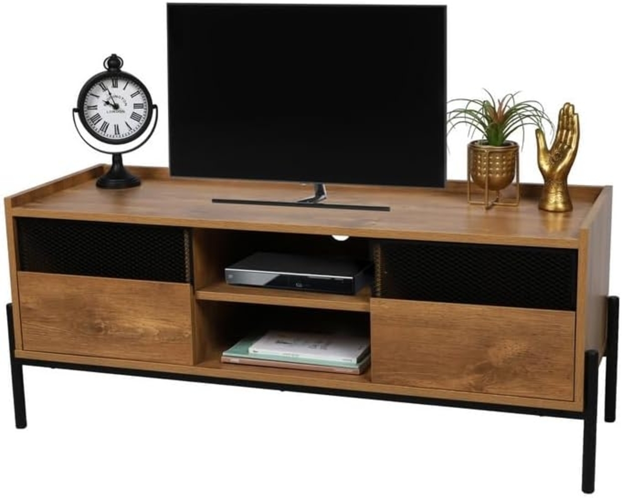 Urban Living TV-Schrank Fernsehtisch Fernsehschrank HELIO 151523 Bild 1