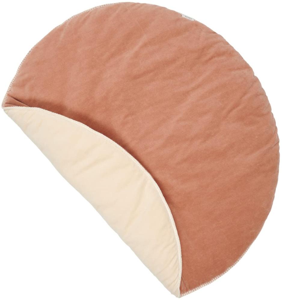 Koeka Oddi Laufstallteppich Rund Soft Earth / Warm White 90 cm Braun Bild 1