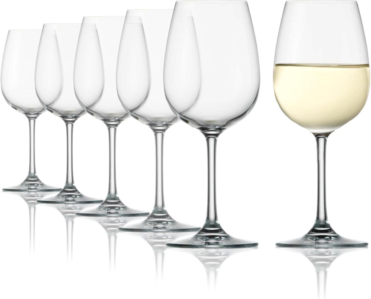 Stölzle Lausitz WEINLAND Weißweinkelch hoch 350 ml 6er Set - A Bild 1