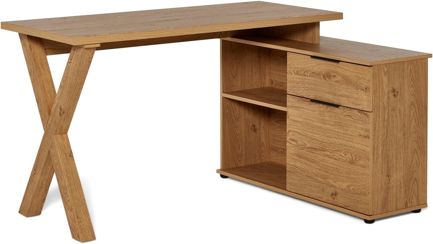 Jahnke Eckschreibtisch X-Club C 40 E Montana Eiche Bild 1