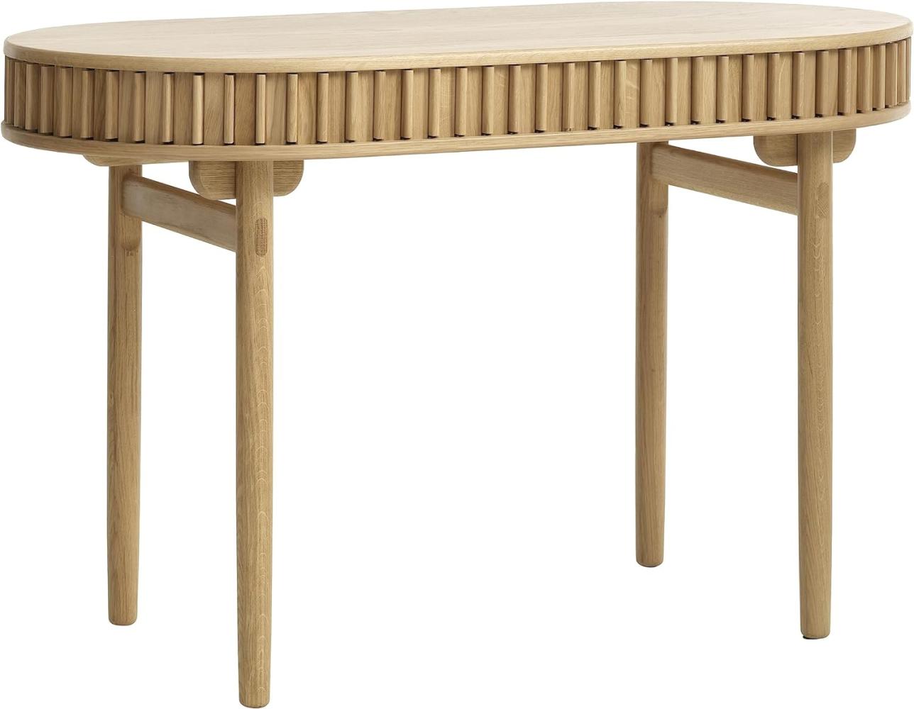 Schreibtisch >Cordoba< in Klar Lackiert - 120 x 75 x 60 (BxHxT) Bild 1