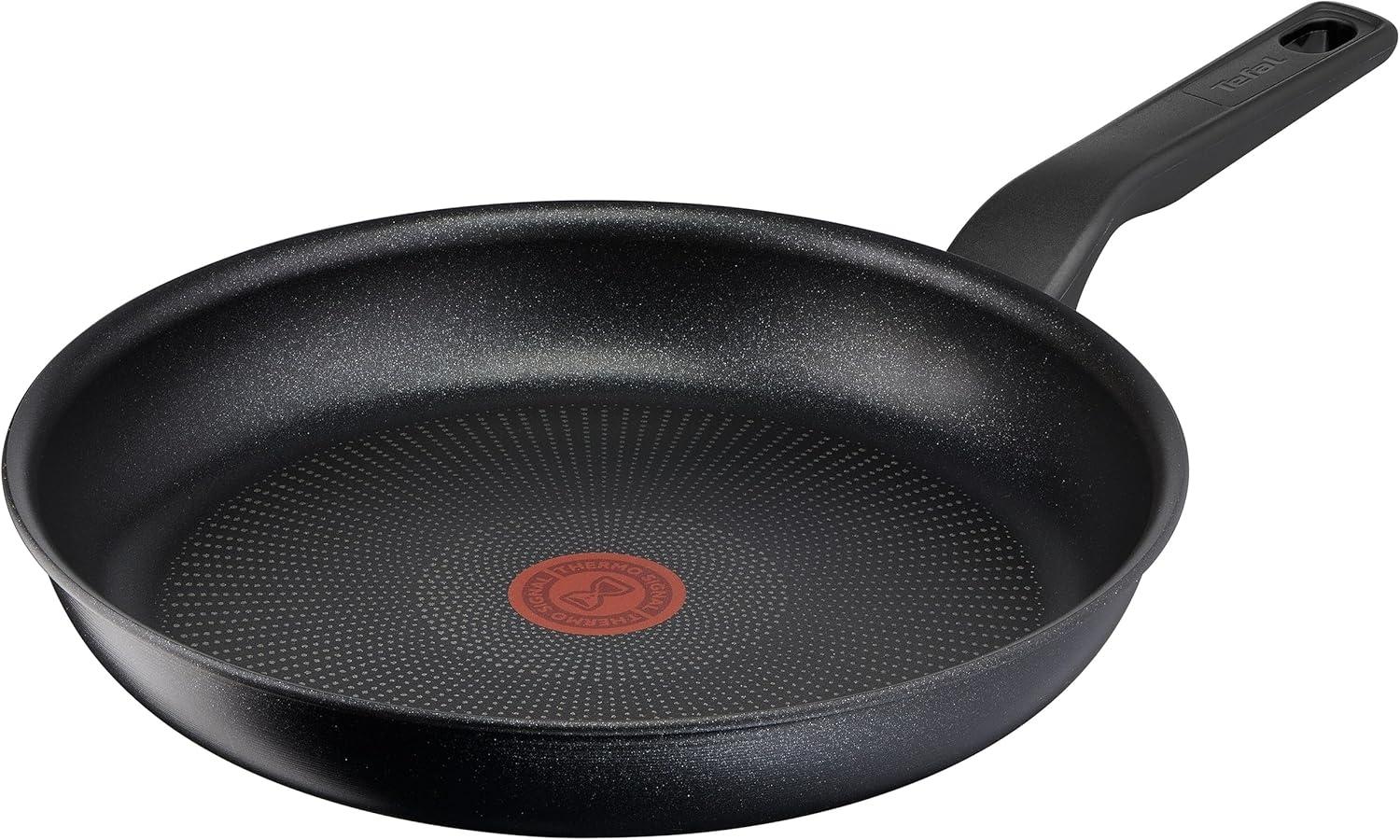 Tefal Bratpfanne Titanium Force, Aluminium, extra haltbare Antihaft-Beschichtung, Thermo Signal, Schüttrand Bild 1