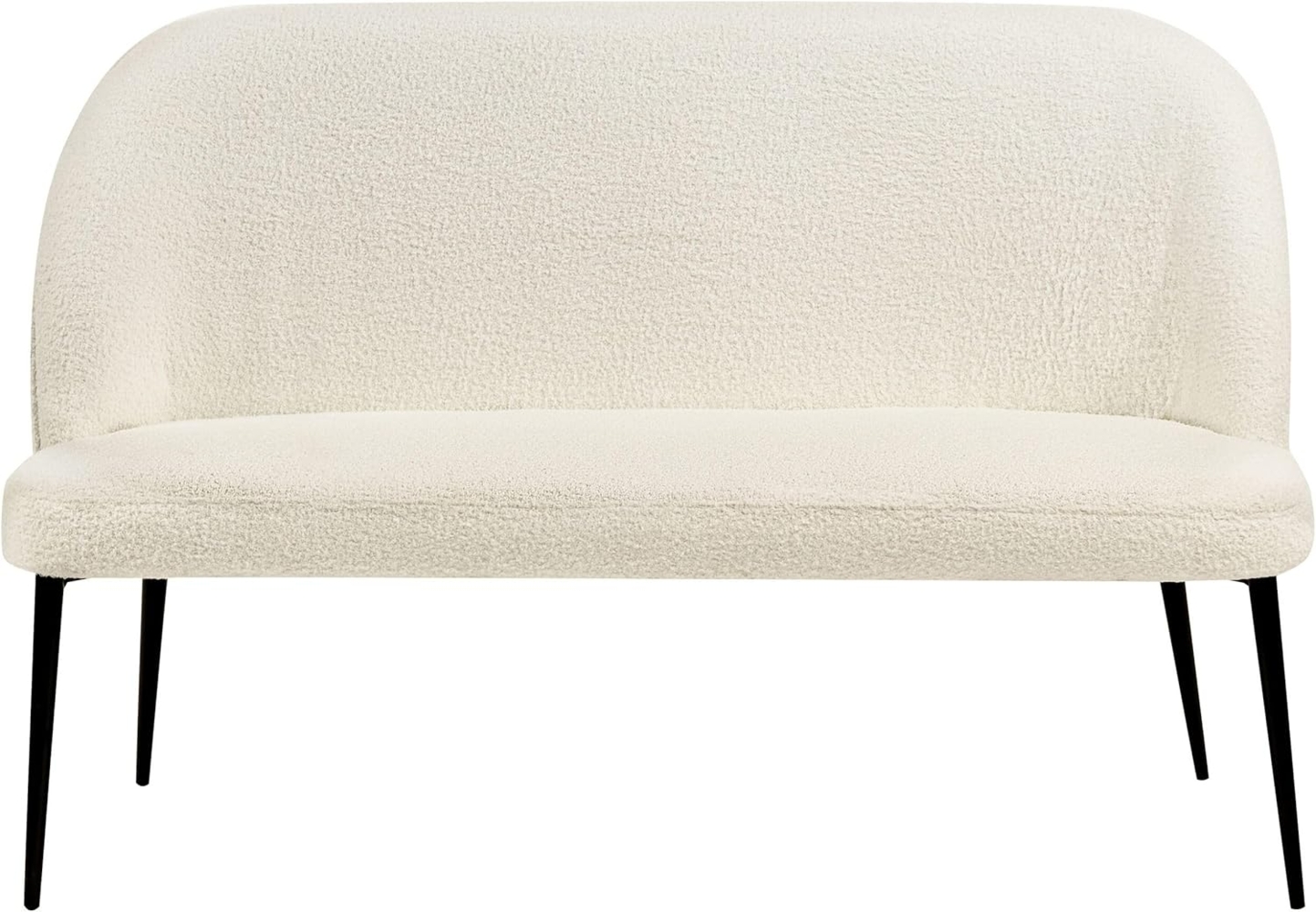 2-Sitzer Küchensofa Bouclé hellbeige OSBY Bild 1