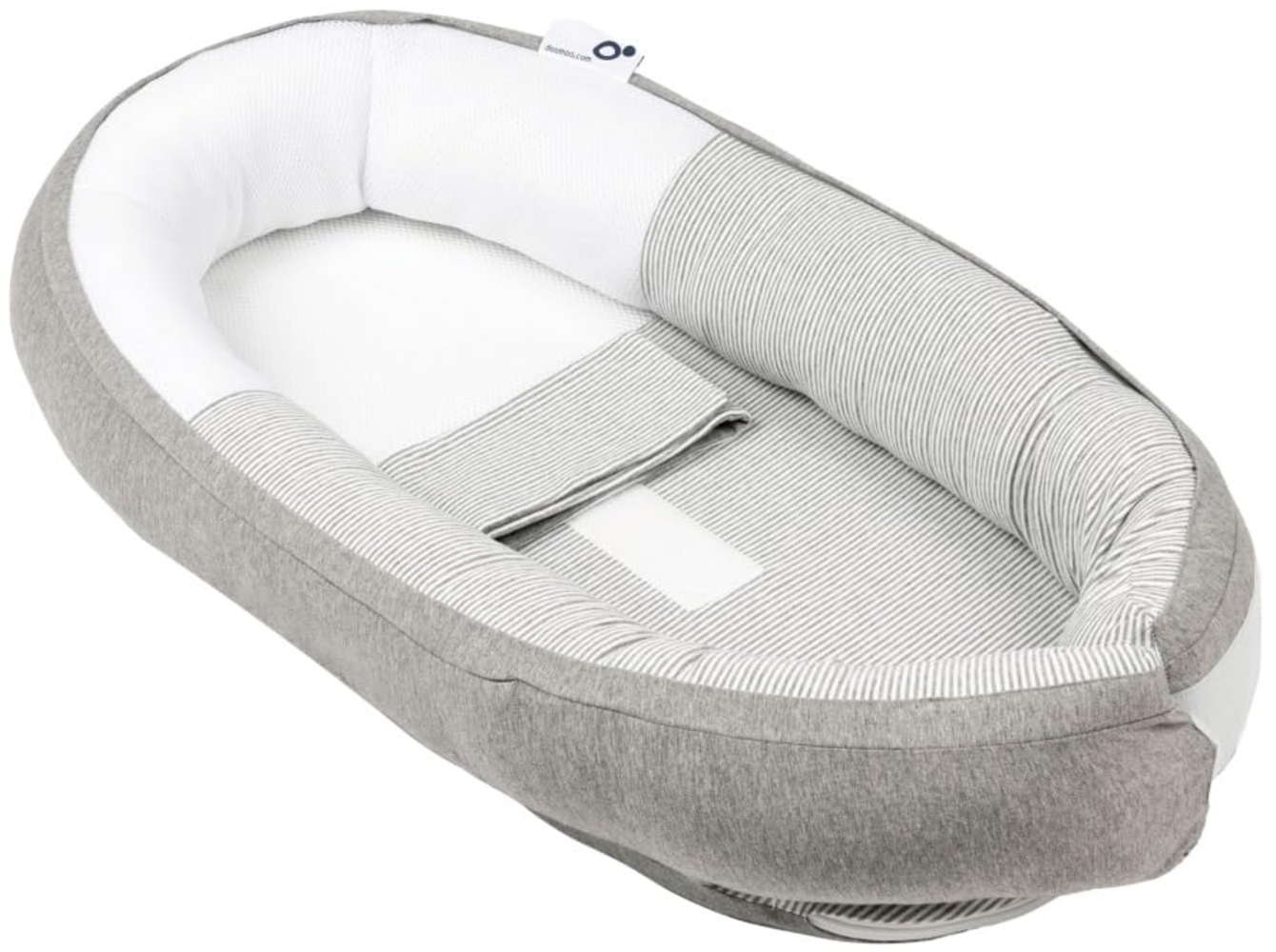 Doomoo Cocoon Classic Babynestchen Grey Bild 1