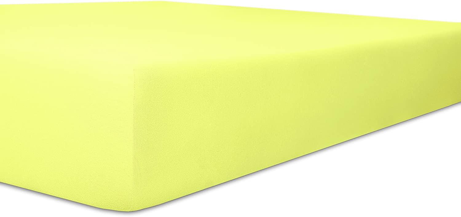 Kneer Exclusiv-Stretch Jersey Spannbetttuch, Farbe:97 Lilie;Größe:120x200-130x220 cm Bild 1