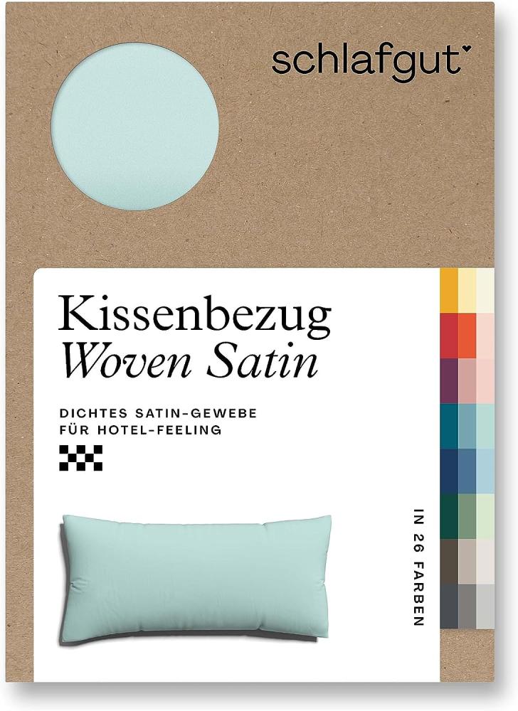 Schlafgut Kissenbezug Woven Satin aus Mako-Baumwolle, langlebig, pflegeleicht, dicht gewebt, (1 Stück), Kissenhülle mit Reißverschluss, passender Bettbezug erhältlich Bild 1