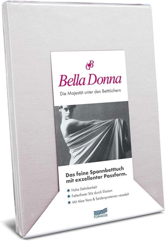 Formesse Bella-Donna Jersey Spannbettlaken|90x190 - 100x220 cm| silber Bild 1