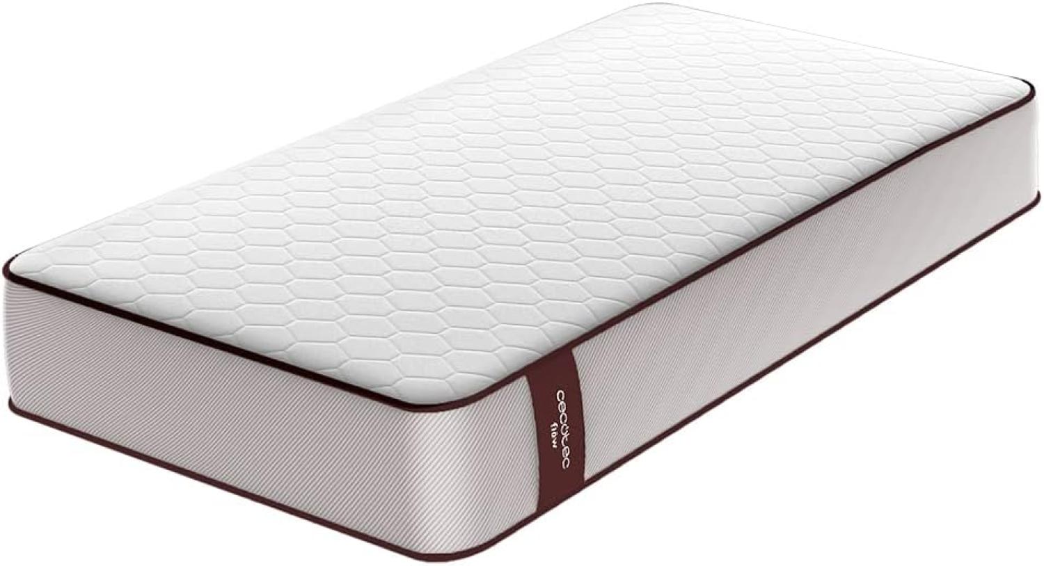 Cecotec Flow PureVital 1900 135x190 Matratze, Memory Foam, Weiss, 135x190 cm Bild 1