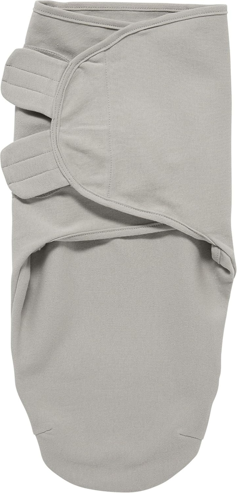 Meyco Baby Pucksack Swaddlemeyco Uni Grey (1 tlg), 0-3 Monate Bild 1