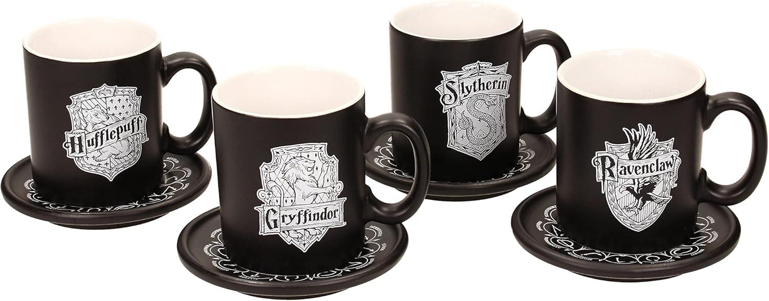 Sd Toys Sdtwrn21836 Embleme Harry Potter Set, 4 KaffeeTasse, mehrfarbig Bild 1