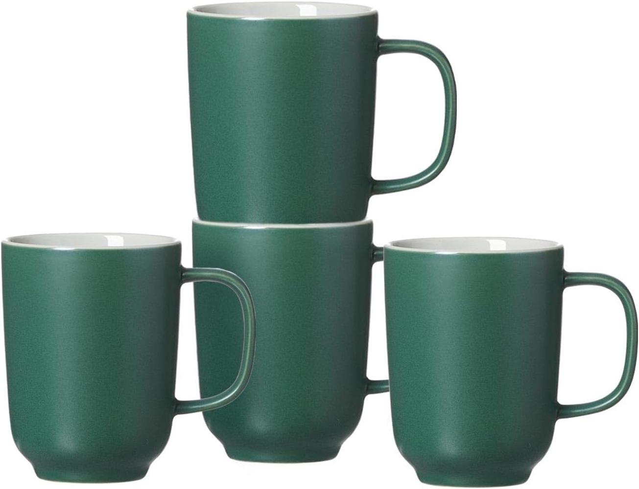 Ritzenhoff & Breker Kaffeebecher Jasper, Kaffee Becher, Tasse, Steinzeug, Grün, 285 ml, 420500 Bild 1