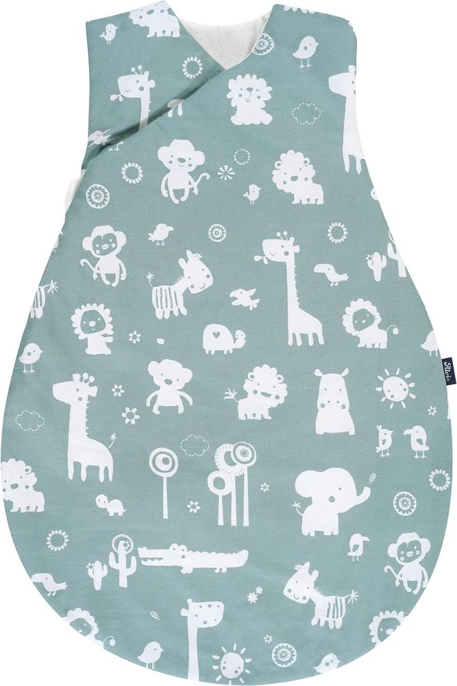 Alvi Schlafsack Wickel Mäxchen - Zootiere 70 cm Bild 1