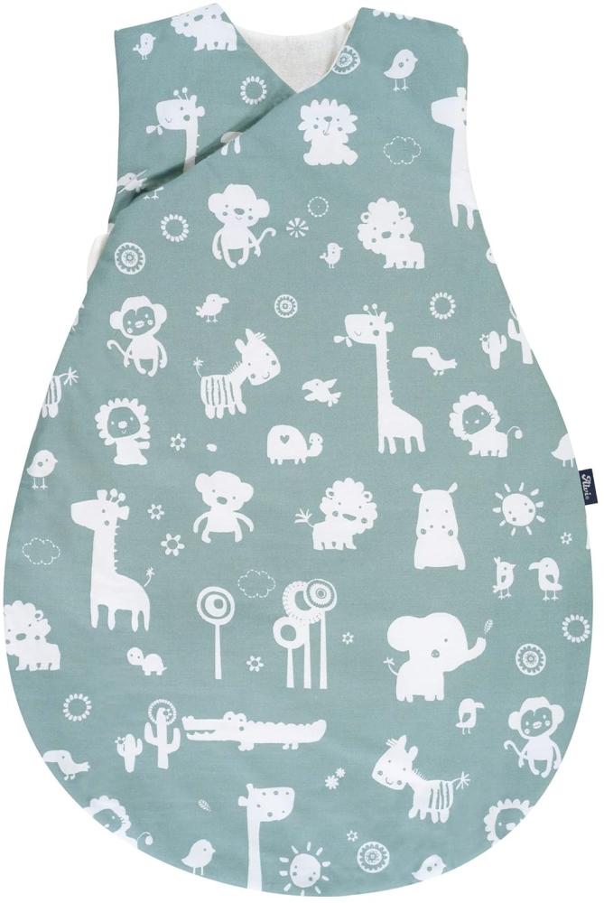 Alvi Schlafsack Wickel Mäxchen - Zootiere 70 cm Bild 1