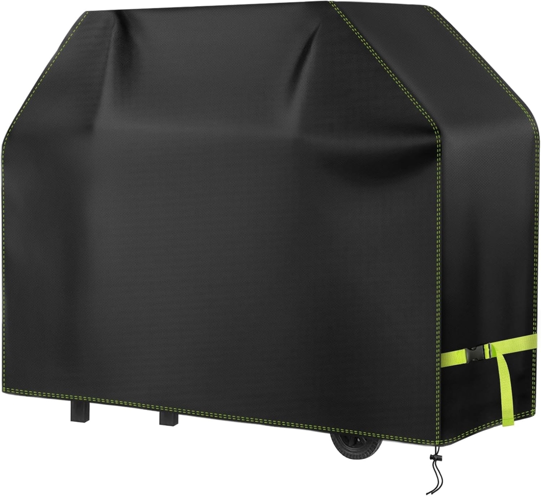 Grill Abdeckhaube, VDISRR Wetterfest Grillabdeckung, 420D Oxford Gasgrill Abdeckplane, Wasserdicht Grillschutzhülle, 100 x 60 x 110 cm, Reißfest, UV, Schutz Grill vor Verblassen, Rost und Schimmel Bild 1