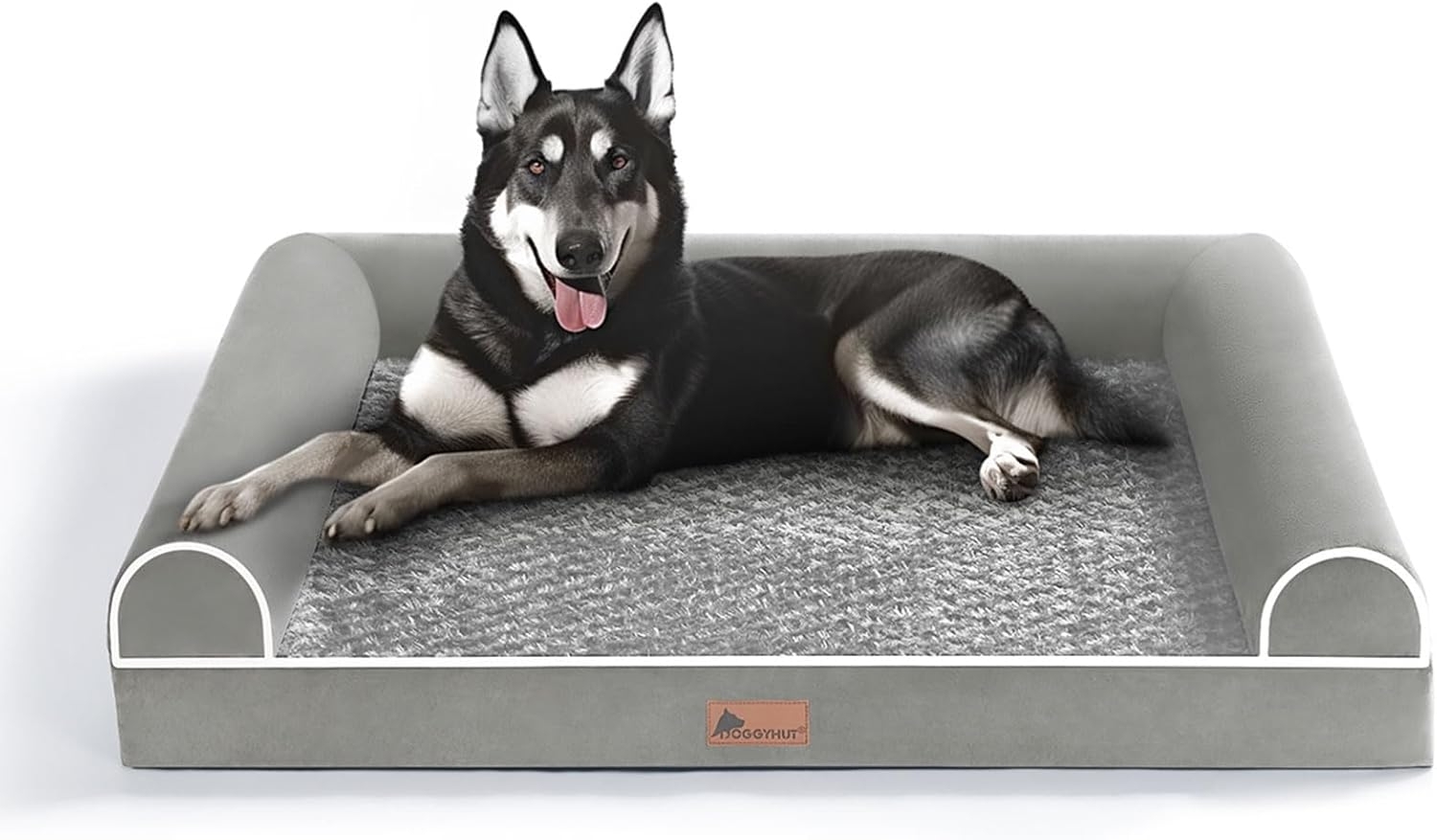 TIGGO Hundematratze Doggyhut® Orthopädisches Hundebett Hundesofa Hundematratze, Orthopädisches & Ergonomisches Hundebett Bild 1