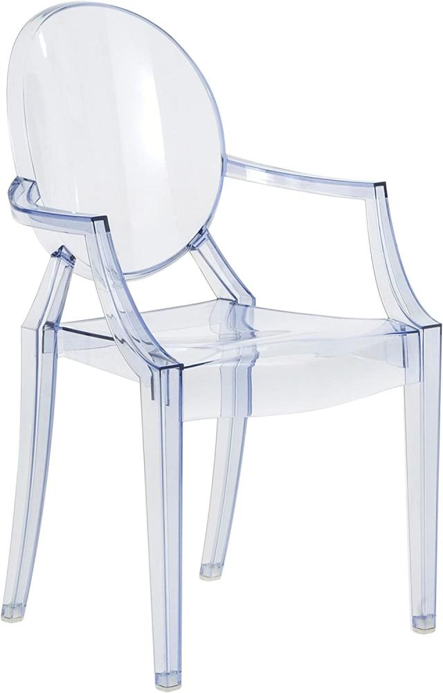 Kartell Lou Ghost Stuhl, hellblau, 2. 7 x 37 x 63 cm Bild 1