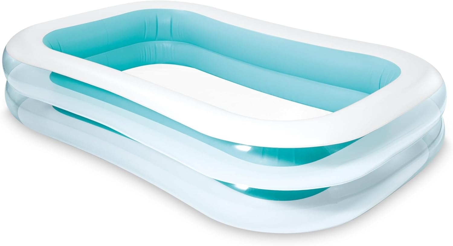 Intex Swim Centre Family Inflatable Pool, 103' x 69' x 22' (Assorted Colors: Blue or Green) Bild 1